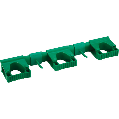 Hygienic Hi-Flex Wall Bracket System, Colour, Green, Grip Band Module Capacity, 1.1" - 1.3" Diameter