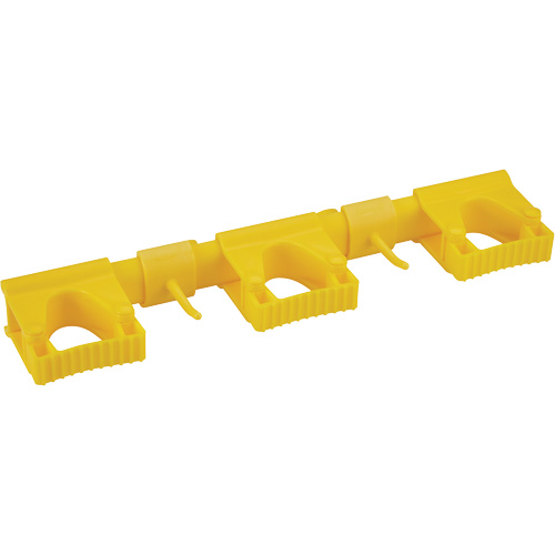 Hygienic Hi-Flex Wall Bracket System, Colour, Yellow, Grip Band Module Capacity, 1.1" - 1.3" Diameter