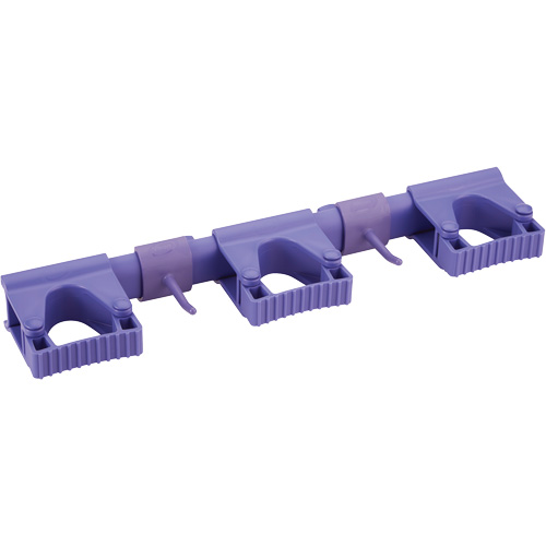 Hygienic Hi-Flex Wall Bracket System, Colour, Purple, Grip Band Module Capacity, 1.1" - 1.3" Diameter