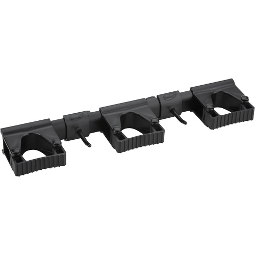Hygienic Hi-Flex Wall Bracket System, Colour, Black, Grip Band Module Capacity, 1.1" - 1.3" Diameter