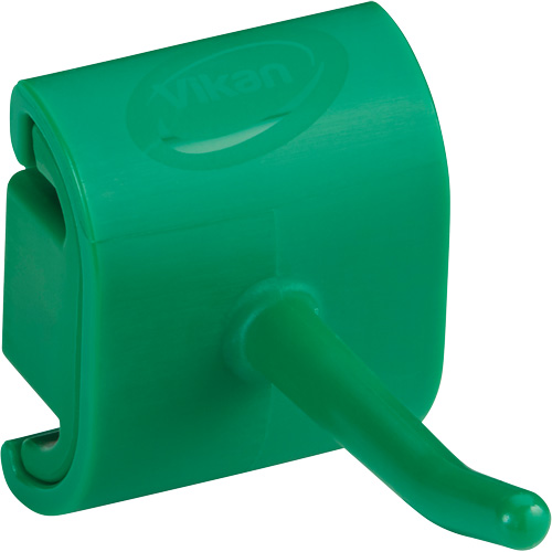 Single Hook Module for Hygienic Wall Bracket, Colour, Green, Capacity, 6.61 lbs.