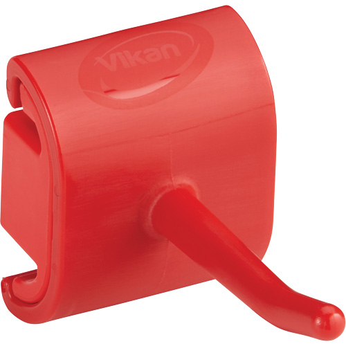 Single Hook Module for Hygienic Wall Bracket, Colour, Red, Capacity, 6.61 lbs.
