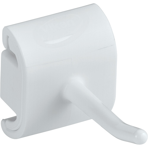 Single Hook Module for Hygienic Wall Bracket, Colour, White, Capacity, 6.61 lbs.