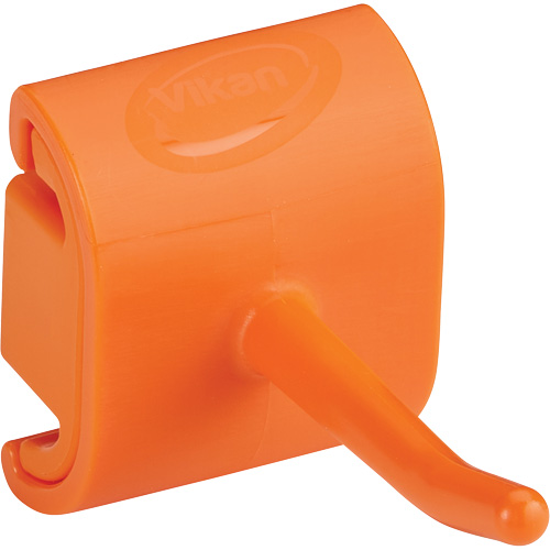 Single Hook Module for Hygienic Wall Bracket, Colour, Orange, Capacity, 6.61 lbs.