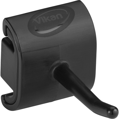 Single Hook Module for Hygienic Wall Bracket, Colour, Black, Capacity, 6.61 lbs.