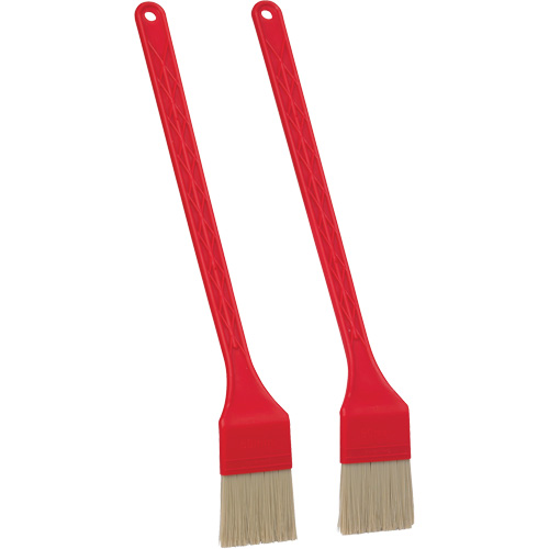 Toaster Brushes, Type, Detail, Colour, Red, Overall Length, 15-1/2", Food Contact Maximum Temperature, 212°F, Non-Food Contact Maximum Temperature, 356°F