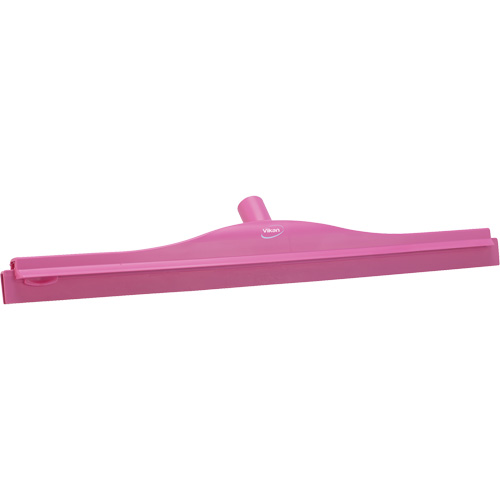 Double Blade Ultra Hygiene Floor Squeegee, Colour, Pink, Blade Length, 24", Width, 3-3/4", Height, 4-1/4"