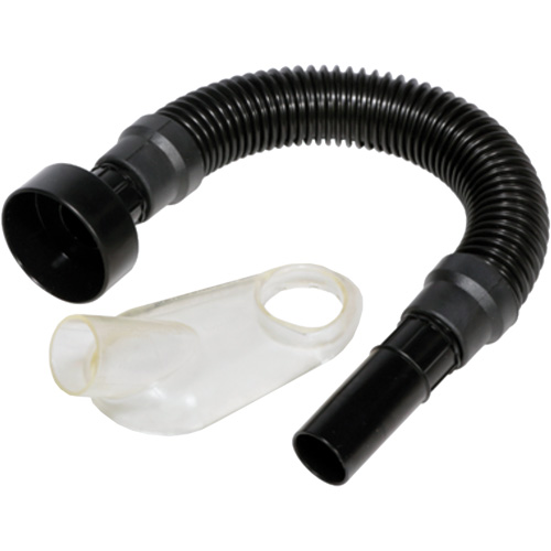 Hazmasters® Bit Buddie 1-3/8" Dust Shroud, Hose Length, 18", Hose Diameter, 1/2"