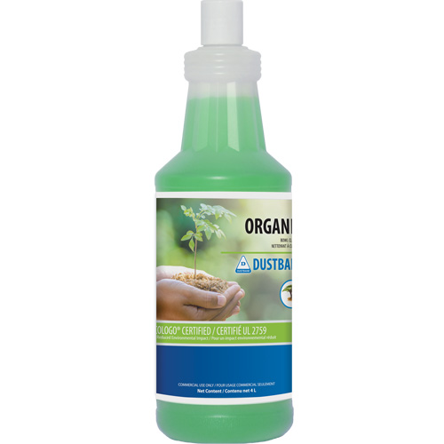 Organic Bowl Cleaner, Container Size, 1 L, Container Type, Bottle, Colour, Green, Scent, Herbal