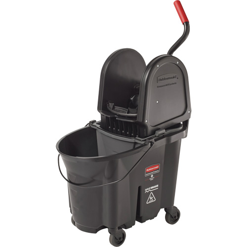 Wavebrake® Bucket & Wringer, Colour, Black, Wringer Type, Down Press, Bucket Capacity, 8.75 US Gal.(35 Quart), Manufacturer's Warranty, 5 Years