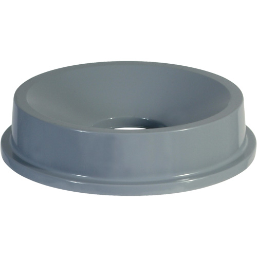 Funnel Lid for Brute® 32 Gal. Containers, Material, Plastic, Type, Open Lid, Colour, Grey, Diameter, 22.38"