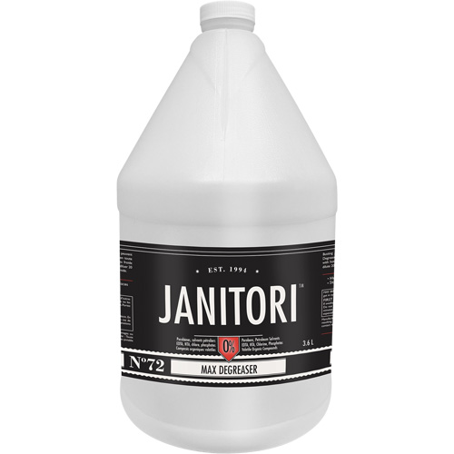 Janitori™ 72 Max Degreaser, Container Type, Jug, Container Size, 4 L