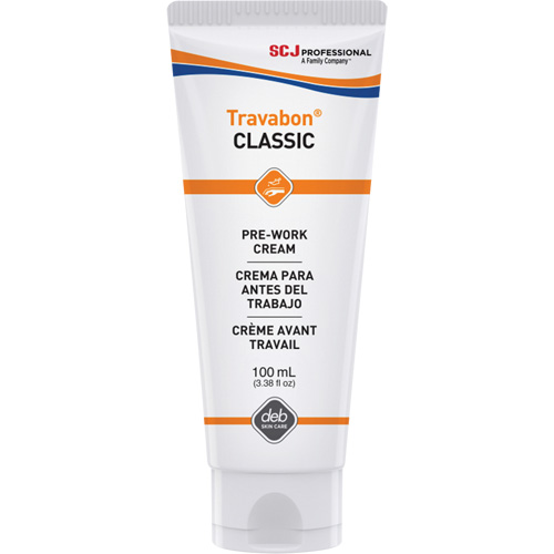 Travabon® Classic Oil, Grease & Adhesive Defense Cream, Net Volume, 100 ml, Container Type, Tube