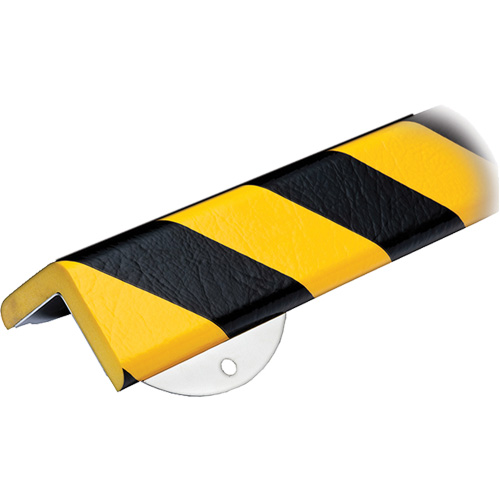 WPK-H+ Profile 1/2M Corner Protection Bumper Guard Wall Protection Kit, Dimensions, 26" x 6" x 16", Colour, Black & Yellow