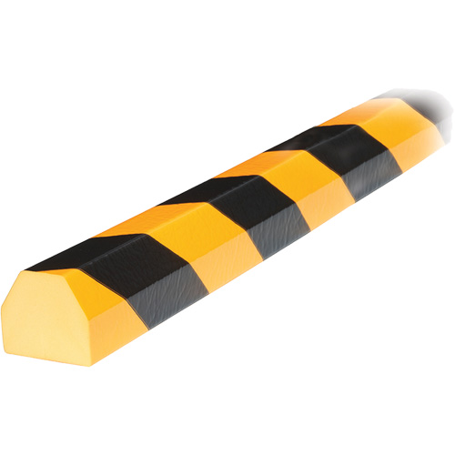 CC Profile 5M Surface Protection Bumper Guard, Overall Length, 2', Dimensions, 24" x 24" x 3", Colour, Black & Yellow