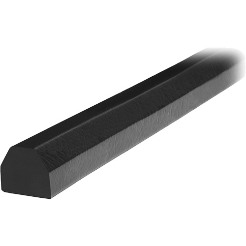 CC Profile 5M Surface Protection Bumper Guard, Overall Length, 2', Dimensions, 24" x 24" x 3", Colour, Black