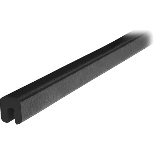 G Profile 5M Edge Protection Bumper Guard, Overall Length, 2', Dimensions, 24" x 24" x 3", Colour, Black