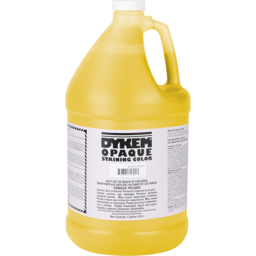 Opaque Staining Colours, Container Type, Jug, Colour Family, Yellow, Colour, Yellow, Container Size, 1 gal., Net Volume, 1 gal., Size, 1 gal.
