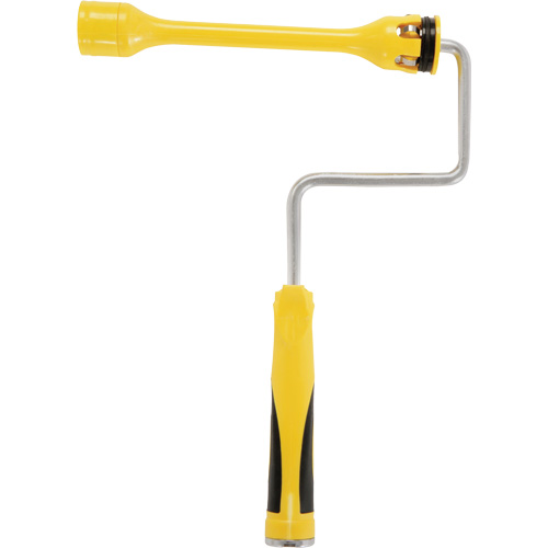 Soft-Grip Ergonomic Roller Frame, Handle Material, Plastic, Roller Length, 9-1/2", Shank Material, Plastic