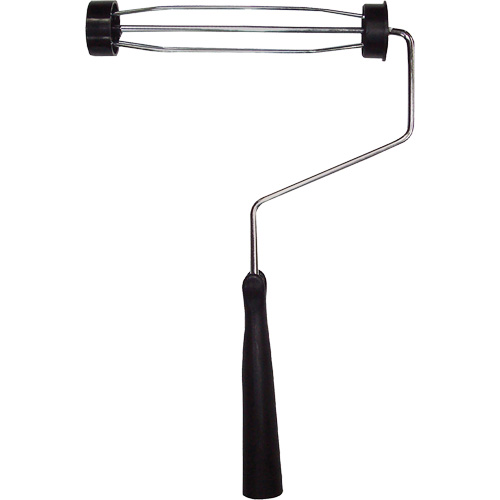 Roller Cage, Handle Material, Plastic, Roller Length, 7-1/2", Shank Material, Metal