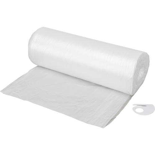 Drop sheet, Length, 400', Width, 9', Material, Plastic, Manufacturer's Warranty, 1 Year Limited