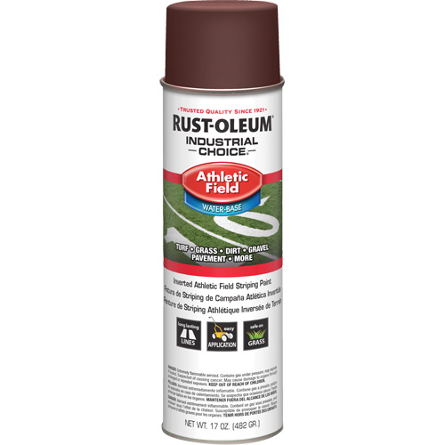 AF1600 Athletic Field Striping Paint, Container Type, Aerosol Can, Colour Family, Red, Colour, Maroon, Container Size, 17 oz.