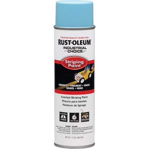 S1600 System Inverted Striping Paint, Container Type, Aerosol Can, Colour Family, Blue, Colour, Blue, Container Size, 18 oz.