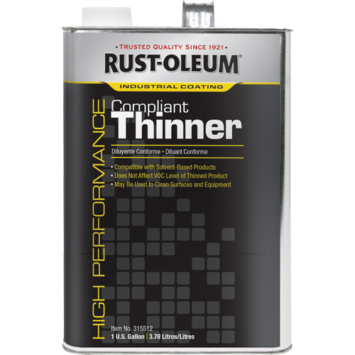 Compliant Thinner, Container Type, Gallon, Size, 1 gal., Container Size, 1 gal.