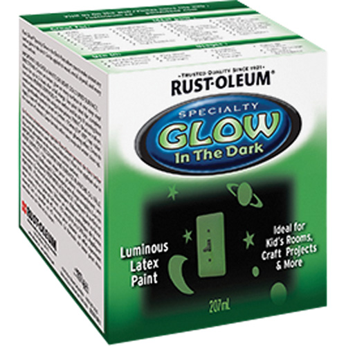 Specialty Glow-in-the-Dark Paint, Container Type, Kit, Colour Family, Clear, Colour, Clear, Container Size, 207 ml