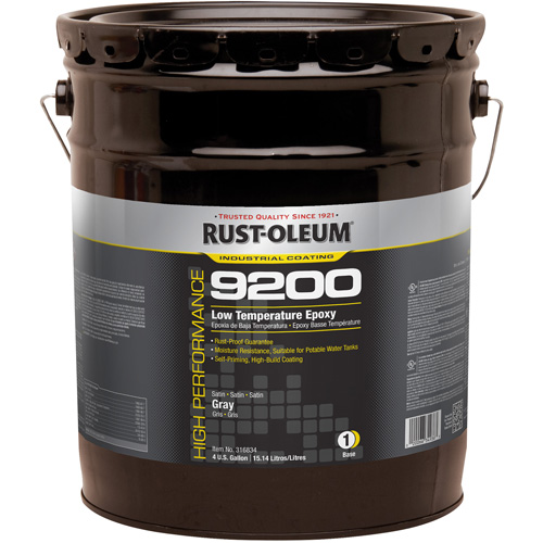 9200 System Low Temperature Epoxy Base, Container Type, Pail, Colour Family, Grey, Colour, Grey, Container Size, 5 gal.