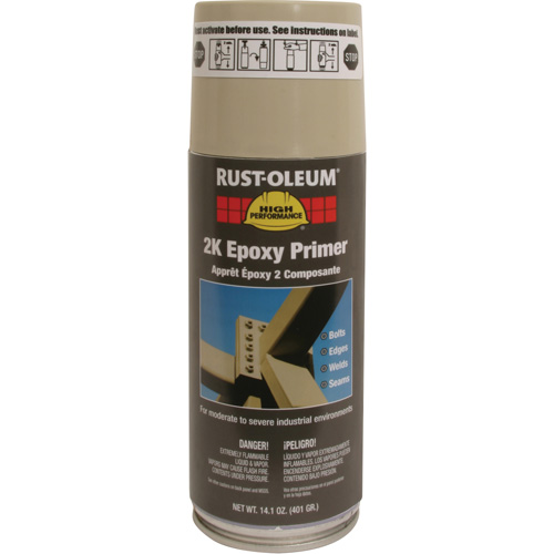 High Performance VK9300 System 2K Epoxy Primer Spray, Container Type, Aerosol Can, Colour Family, Beige, Colour, Beige, Container Size, 14 oz.