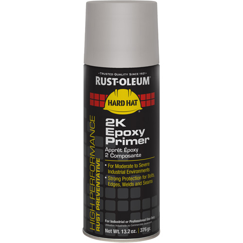High Performance VK9300 System 2K Epoxy Primer Spray, Container Type, Aerosol Can, Colour Family, Grey, Colour, Grey, Container Size, 13 oz.