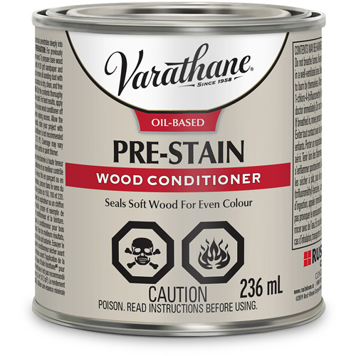 Varathane® Premium Wood Conditioner, Container Type, Can, Size, 236 ml, Container Size, 236 ml, Finish, Transparent, Colour Name, Clear