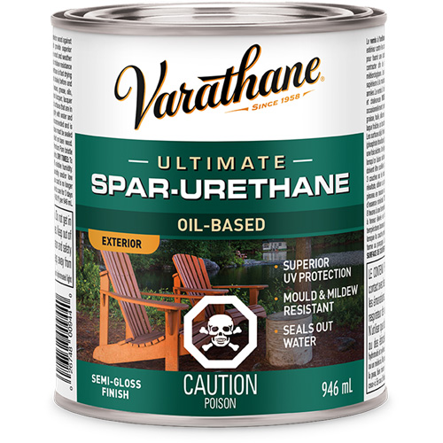 Varathane® Diamond Wood Finish® Coating, Container Type, Can, Size, 946 ml, Container Size, 946 ml, Finish, Semi-Gloss, Colour Name, Clear