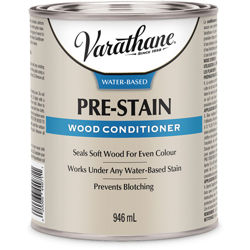 Varathane® Premium Water-Based Wood Conditioner, Container Type, Can, Size, 946 ml, Container Size, 946 ml, Finish, Transparent