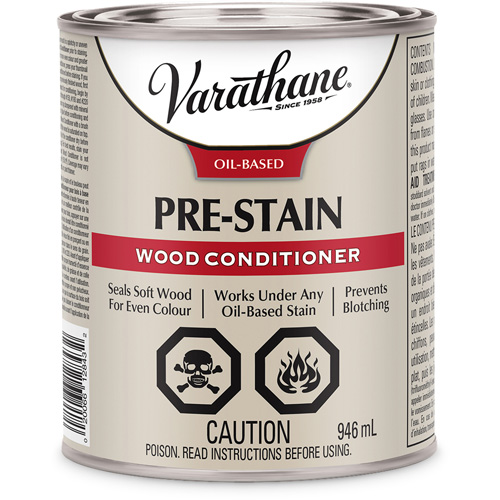 Varathane® Premium Wood Conditioner, Container Type, Can, Size, 946 ml, Container Size, 946 ml, Finish, Transparent