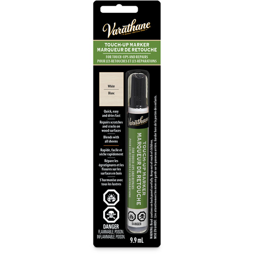 Varathane® Scratch & Repair Pen, Size, 9.9 ml, Container Size, 9.9 ml, Finish, Semi-Gloss, Colour Name, White