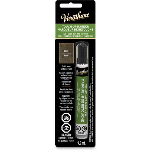 Varathane® Scratch & Repair Pen, Size, 9.9 ml, Container Size, 9.9 ml, Finish, Semi-Gloss, Colour Name, Ebony