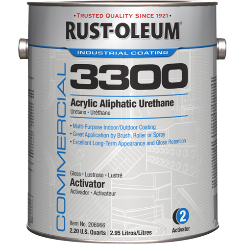 3300 System Acrylic Aliphatic Urethane, Container Type, Gallon, Colour Family, Grey, Container Size, 1 gal.