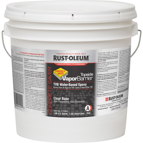 Topside Vapour Barrier, Container Type, Pail, Colour Family, Clear, Container Size, 2 Gal., Net Volume, 2 Gal.