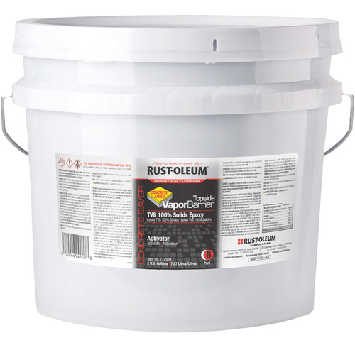 Topside 100% Solids Vapour Barrier, Container Type, Pail, Colour Family, Clear, Container Size, 2 Gal., Net Volume, 2 Gal.