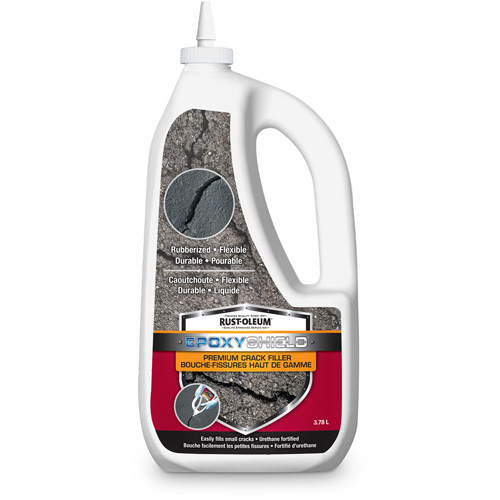 EpoxyShield® Premium Crack Filler, Container Type, Jug, Colour Family, Black, Container Size, 3.78 L, Net Volume, 3.78 L, Maximum Crack Size, 12 mm (1/2")
