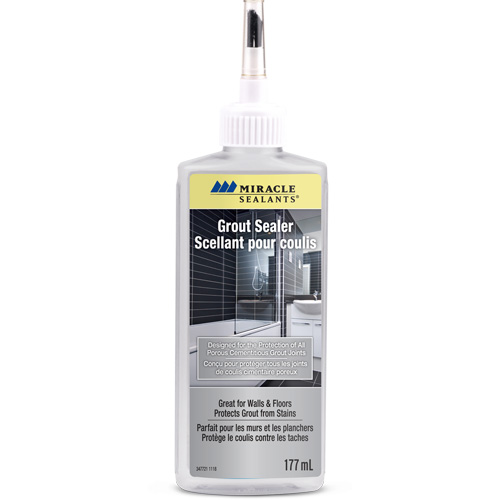Miracle Sealants® Grout Sealer, Container Type, Squeeze Bottle, Container Size, 117 ml
