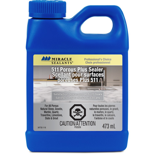 Miracle Sealants® 511 Porous Plus, Container Type, Jug, Container Size, 473 ml