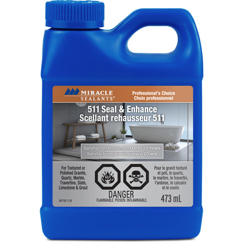 Miracle Sealants? 511 Seal & Enhance, Container Type, Jug, Container Size, 473 ml