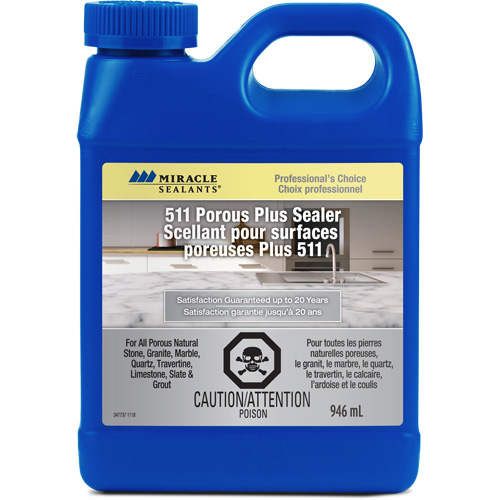 Miracle Sealants® 511 Porous Plus, Container Type, Jug, Container Size, 946 ml