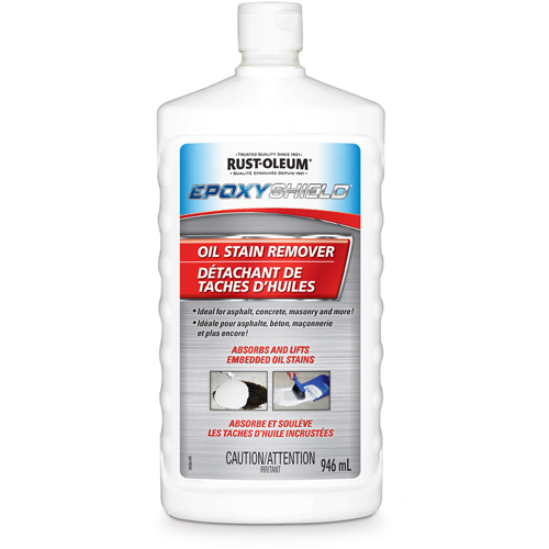 EpoxyShield® Oil Stain Remover, Container Type, Bottle, Container Size, 946 ml, Coverage, 18 sq. ft.