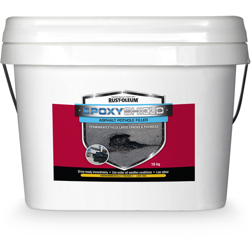 EpoxyShield® Asphalt Pothole Filler, Container Type, Pail, Colour Family, Black, Container Size, 10 kg