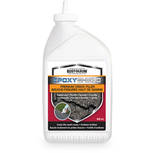 EpoxyShield® Premium Rubberized Crack Filler, Container Type, Bottle, Colour Family, Black, Container Size, 946 ml