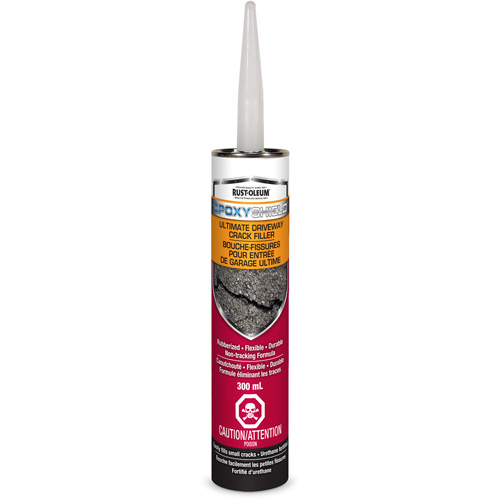EpoxyShield® Ultimate Driveway Crack Filler, Container Type, Cartridge, Colour Family, Black, Container Size, 300 ml